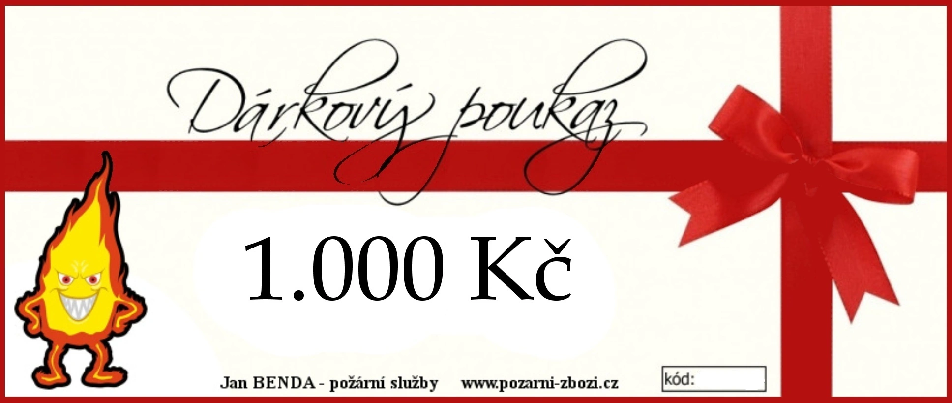 Drkov poukaz 1000,-K